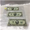 Image 1 : US Bills $20 (3 Bills): 1950D(2); 1950