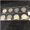 Image 2 : US Half Dollars (8 Coins): 1939; 1941; 1951D; 1964(2); 1964(3); 1972; 1982D