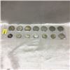 Image 1 : Canada Variety Coins - Group of 14: 25¢ (1942; 1952; 1967; 1973(4); 1992) & 10¢ (1967 Centennial (6)