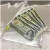 Image 1 : Canada $1 Bills (5 Sequential) BAB1023396/397/398/399/400