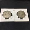 Image 2 : NFLD Fifty Cent - Strip of 2: 1874; 1881