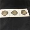 Image 2 : NFLD Fifty Cent - Strip of 3: 1894; 1896; 1900