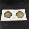 Image 2 : NFLD Fifty Cent - Strip of 2: 1908; 1917c