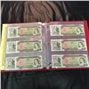 Image 8 : 1969 Canada $20 Bills (60) : Lawson/Bouey (Red Binder)