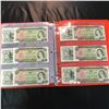 Image 11 : 1969 Canada $20 Bills (60) : Lawson/Bouey (Orange Binder)