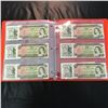 Image 9 : 1969 Canada $20 Bills (60) : Lawson/Bouey (Orange Binder)