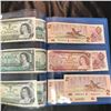 Image 3 : Canada Bills $1 (6) & $2 (6): Variety Years