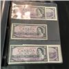 Image 2 : 1954 Canada $10 Bills (10): Beattie/Rasminsky