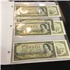 Image 2 : 1954 Canada $20 Bills (14) : Beattie/Rasminsky