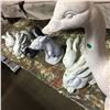Image 1 : Group of Cement Lawn Animal Ornaments (5)