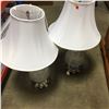 Image 1 : Pair of Table Lamps