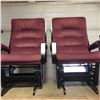 Image 1 : Pair of Glider Chairs