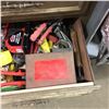 Image 2 : Rolling Shop Cabinet w/Contents (Shop Supplies, Wiring, Work Mate, etc)