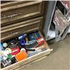 Image 3 : Rolling Shop Cabinet w/Contents (Shop Supplies, Wiring, Work Mate, etc)