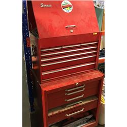 Rolling Tool Box (Top = Snap On & Bottom = Beach) LOADED WITH MECHANIC TOOLS ! Must Look !