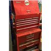 Image 1 : Rolling Tool Box (Top = Snap On & Bottom = Beach) LOADED WITH MECHANIC TOOLS ! Must Look !