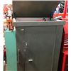 Image 1 : Wooden Rolling Cabinet w/Contents (Power Tools, Hand Tools, Pipe Clamps, etc)