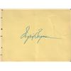 Image 1 : Ingrid Bergman Signed Autograph Book Page