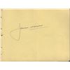 Image 1 : James Mason Signed Autograph Book Page