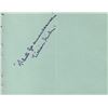 Image 1 : Lillian Gish Signed Autograph Book Page