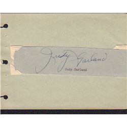 Judy Garland Signature Clip from Letter