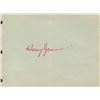 Image 1 : Harry James Signed Autograph Book Page