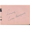 Image 1 : Lionel Barrymore Signed Autograph Book Page