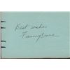 Image 1 : Fanny Brice Signed Autograph Book Page