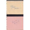 Image 1 : Ozzie Nelson Harriet Hilliard Signed Autograph Book Pages
