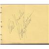 Image 1 : Betty Hutton Signed Autograph Book Page