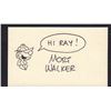 Image 1 : Mort Walker Andy Capp Signed Card