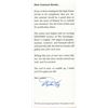 Image 1 : Stephen King Signed Book Flyer with Letter