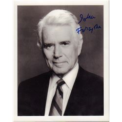 John Forsythe Dynasty Signed 8x10 Photo