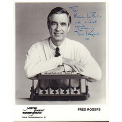 Fred Rogers Inscribed Signed 8x10 Photo