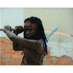 Danai Gurira The Walking Dead Signed 8x10 Photo