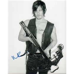 Norman Reedus The Walking Dead Signed 8x10 Photo