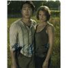 Image 1 : Steven Yeun Lauren Cohan The Walking Dead Signed 8x10 Photo