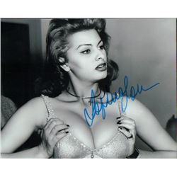 Sophia Loren Signed 8x10 Photo
