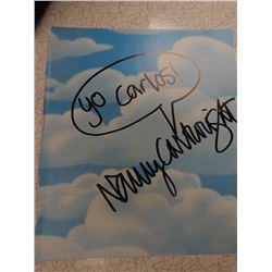 Nancy Cartwright The Simpsons Signed Book Page