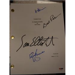 Tombstone Cast Signed Screenplay PSA/DNA X79829