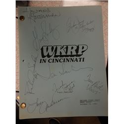 WKRP in Cincinnati Original Cast Signed Script