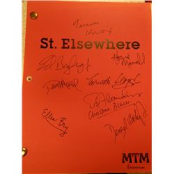 St. Elsewhere Cast Signed Original Script