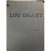 Image 1 : Lou Grant Original Script Signed by Ed Asner