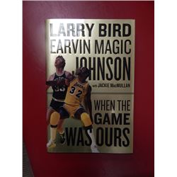 Magic Johnson Signed When the Game Was Ours Hardcover Global GV510517