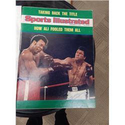 Muhammad Ali Signed Sports Illustrated Magazine