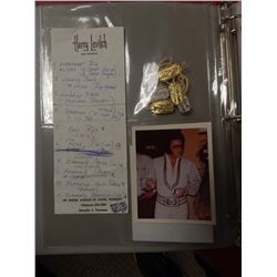 Elvis Presley Harry Levitch Jewelry Tags