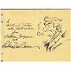 Image 1 : R. Van Buren Signed Autograph Book Page
