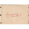 Image 1 : Betty Grable Signed Autograph Book Page