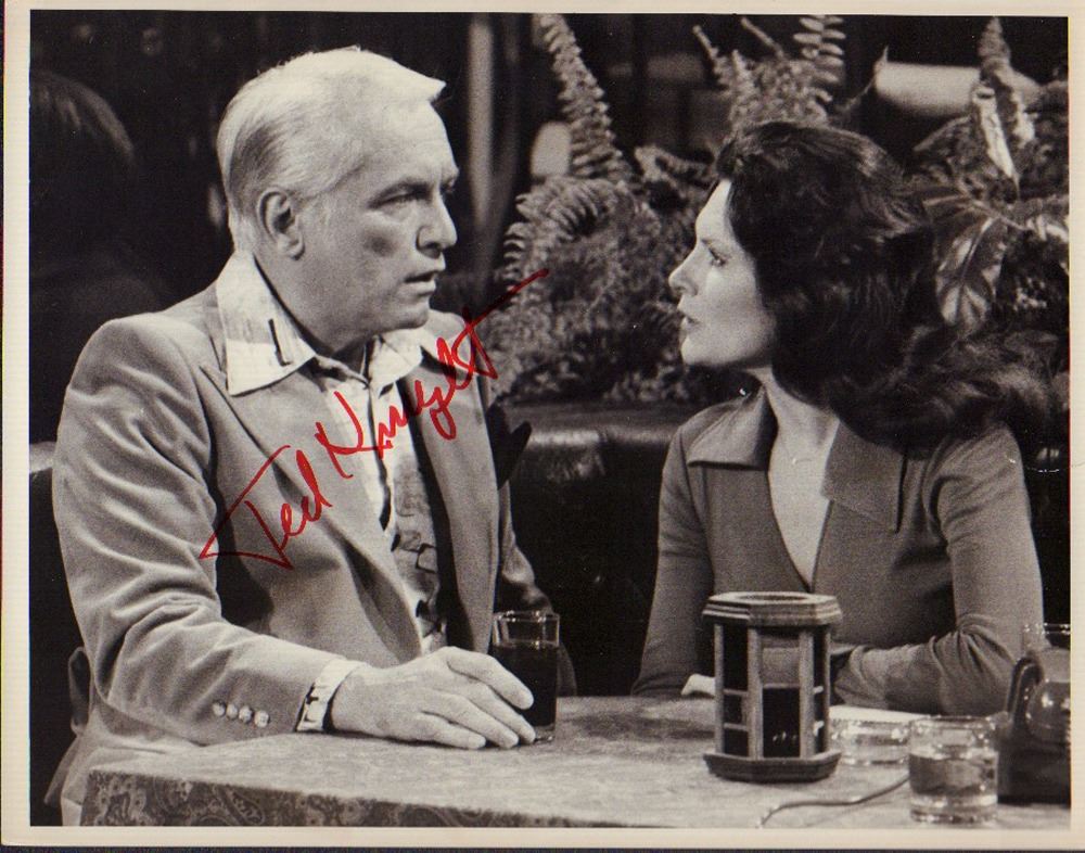 Ted Knight The Mary Tyler Moore Show Signed 7x9 Press Photo