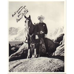 Gene Autry Signed 8x10 Photo